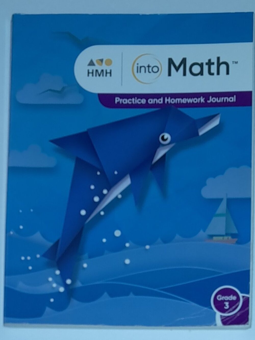 HMH into Math: Practice and Homework Journal, grade 3, homeschooling